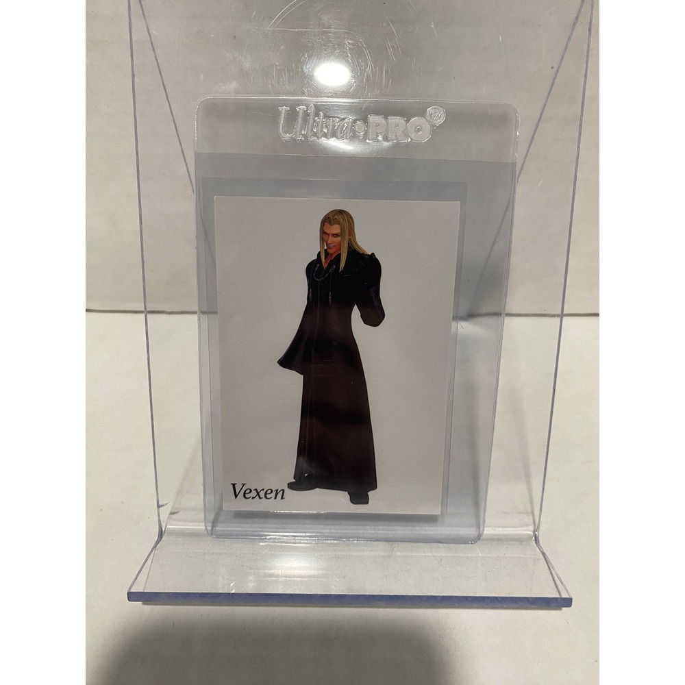 Kingdom Hearts III Vexen Profile Card Disney Square Enix Museum